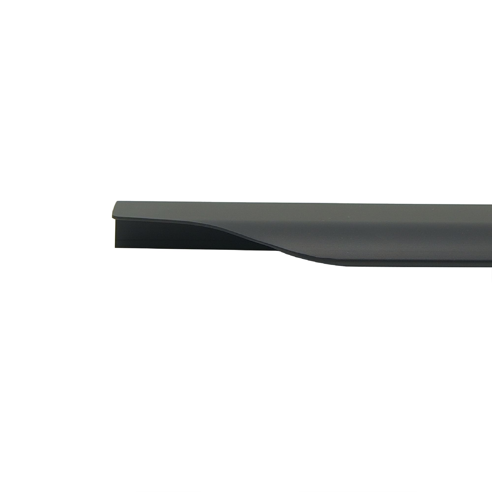 GoodHome Imandra Matt Black Bathroom Handle (L)50cm
