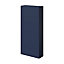 GoodHome Imandra Matt Blue Single Wall cabinet (W)400mm (H)900mm