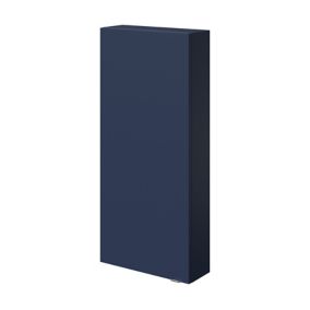 GoodHome Imandra Matt Blue Single Wall cabinet (W)400mm (H)900mm