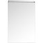 GoodHome Imandra Matt Silver Mirror effect Compact Single Bathroom Cabinet with Mirrored door (H)600mm (W)400mm