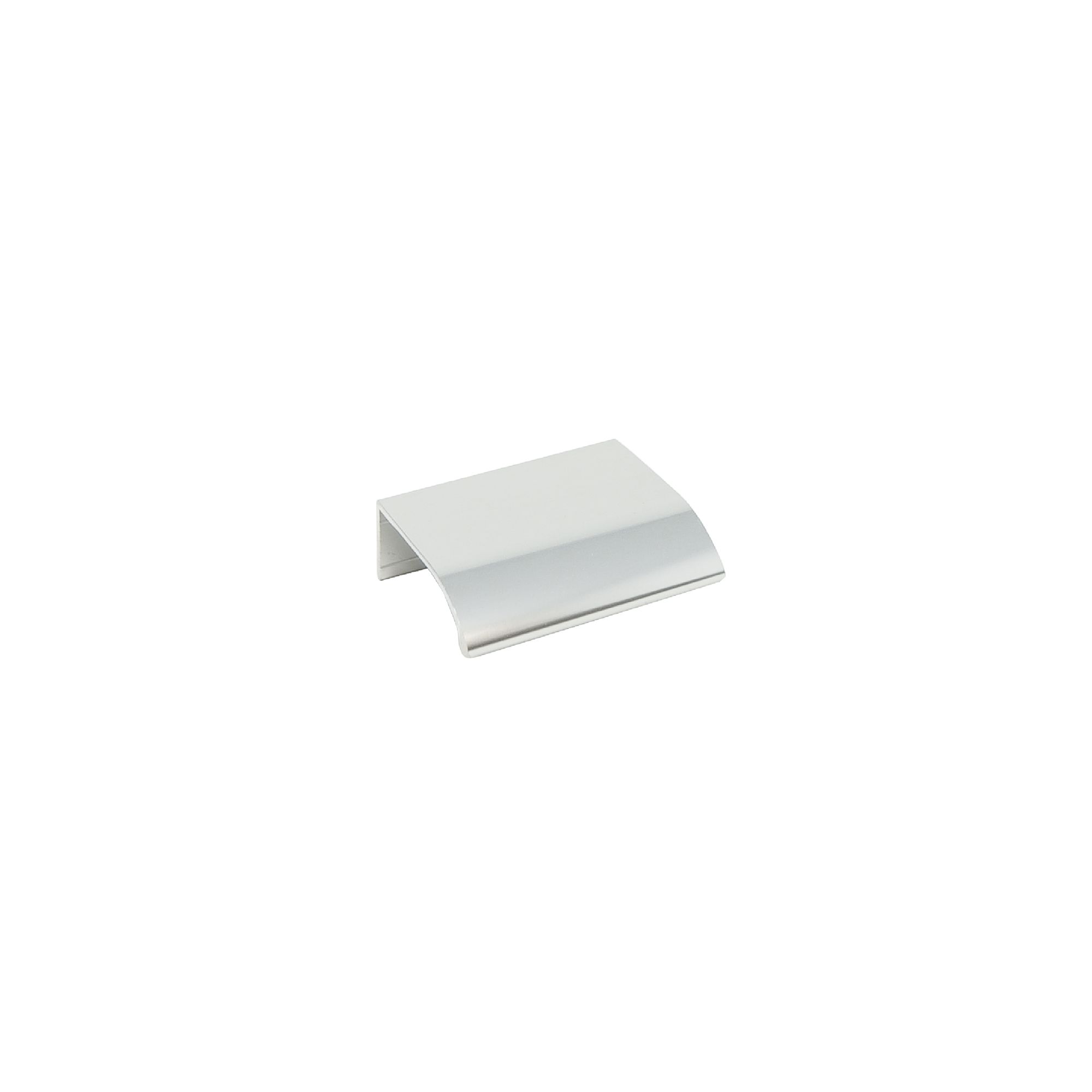 GoodHome Imandra Silver effect Bathroom Handle (L)50cm