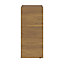 GoodHome Imandra Walnut effect Single Deep Wall cabinet (W)400mm (H)900mm
