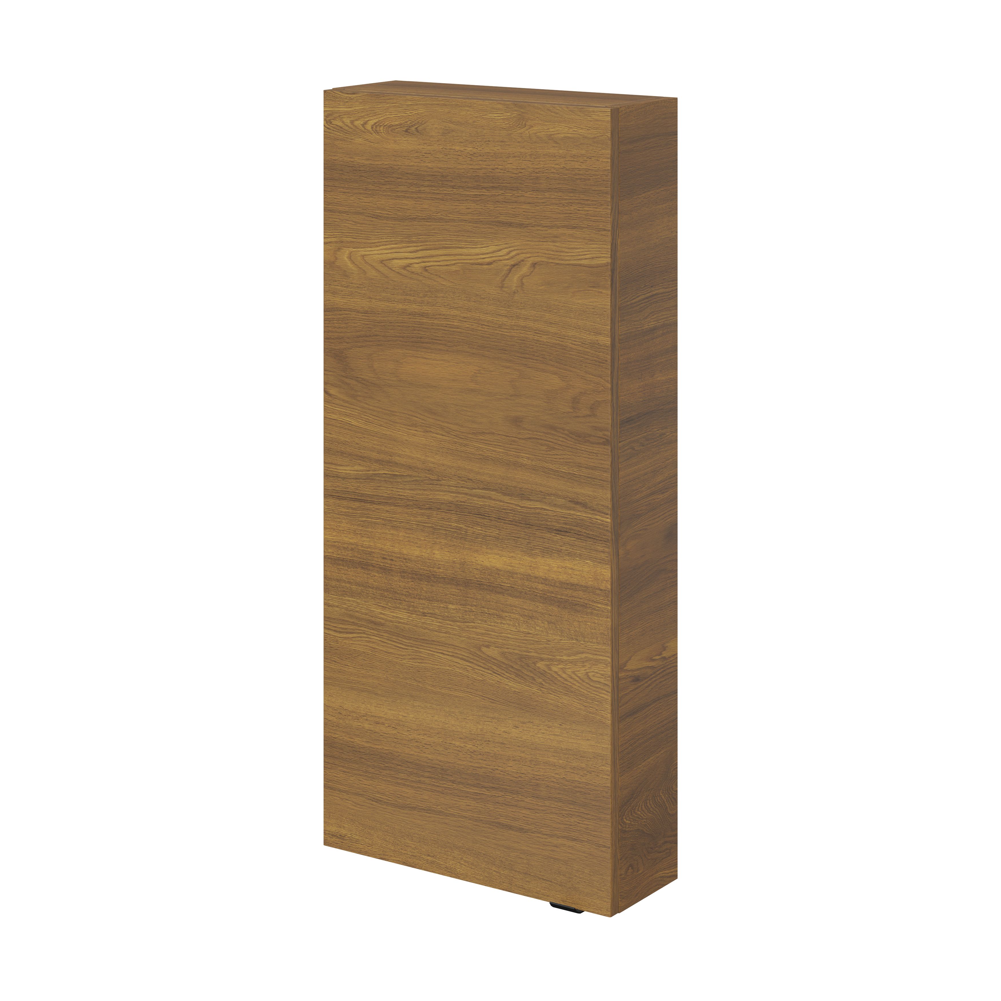 GoodHome Imandra Walnut effect Single Wall Cabinet (W)400mm (H)900mm