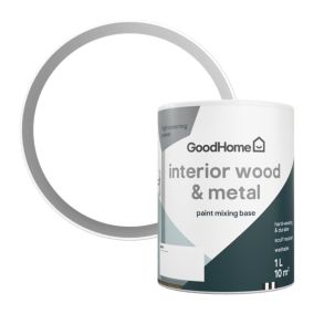 GoodHome Interior Metal & wood Gloss Emulsion, Base A, 1L