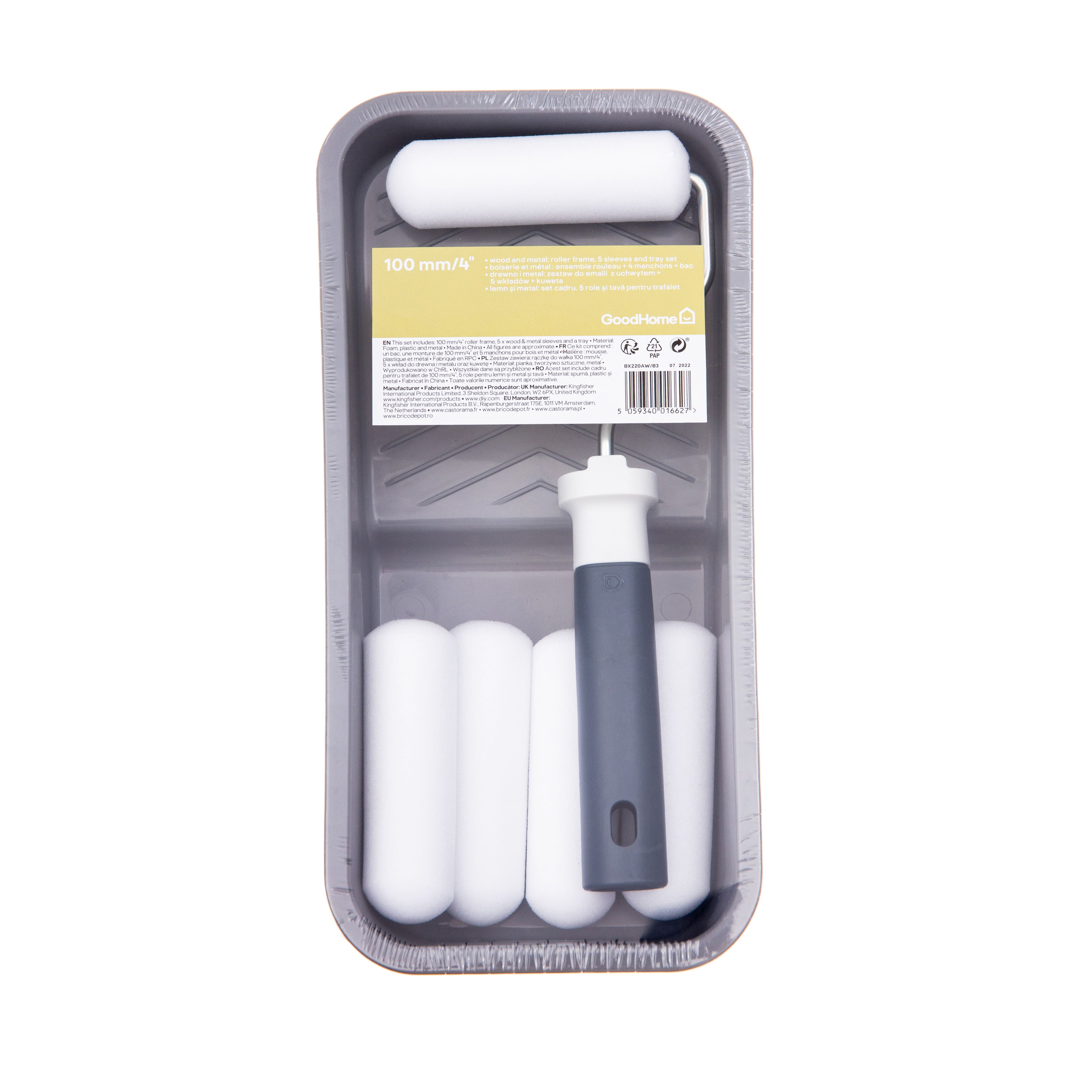 GoodHome Interior Roller kit, 7 pieces