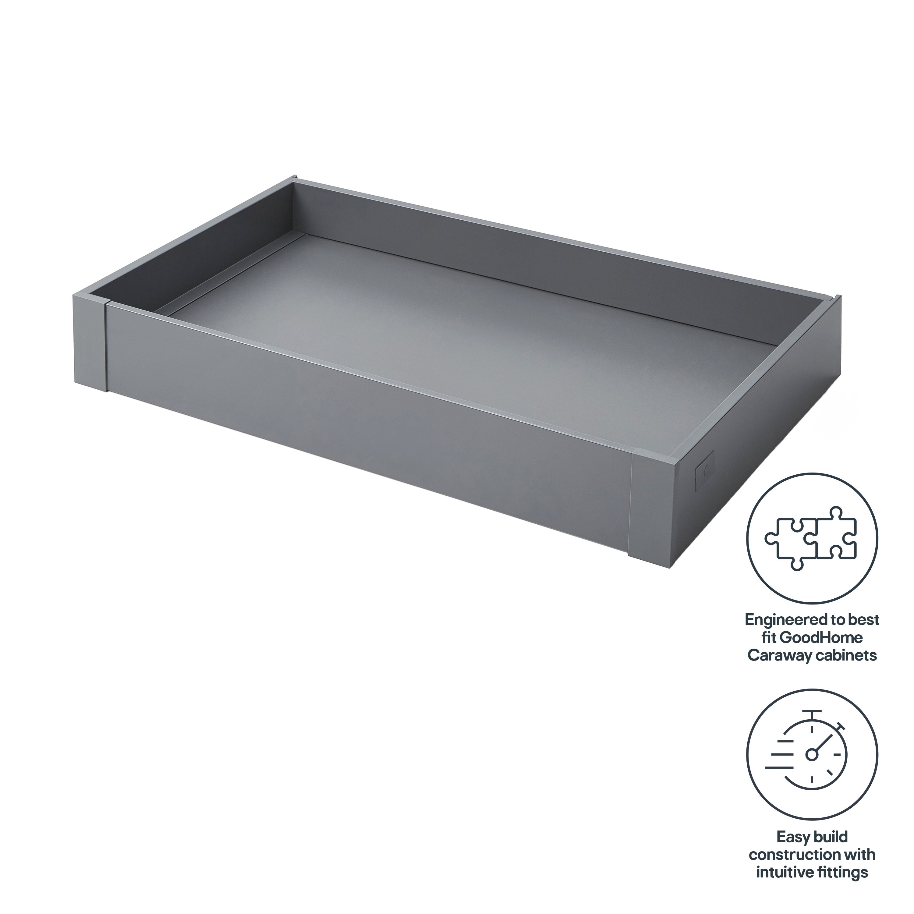 GoodHome Internal drawer front (W)800mm
