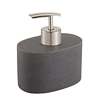 GoodHome Jubba Stone effect Polyresin Freestanding Soap dispenser