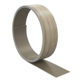 GoodHome Kabsa Wood effect Worktop edging tape, (L)3m (W)40mm