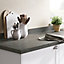 GoodHome Kala Carnival Stone effect Laminate & particle board Upstand (L)3000mm