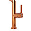GoodHome Kamut Bronze effect Kitchen Side lever Tap