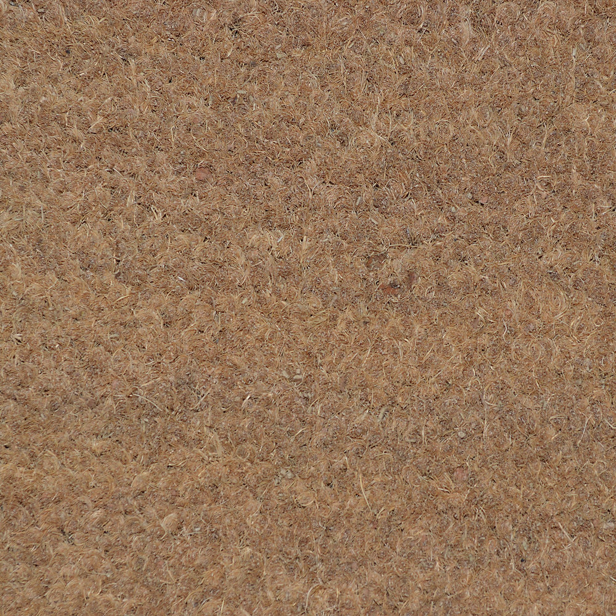 GoodHome Kebir Natural Scraper mat, 45cm x 75cm