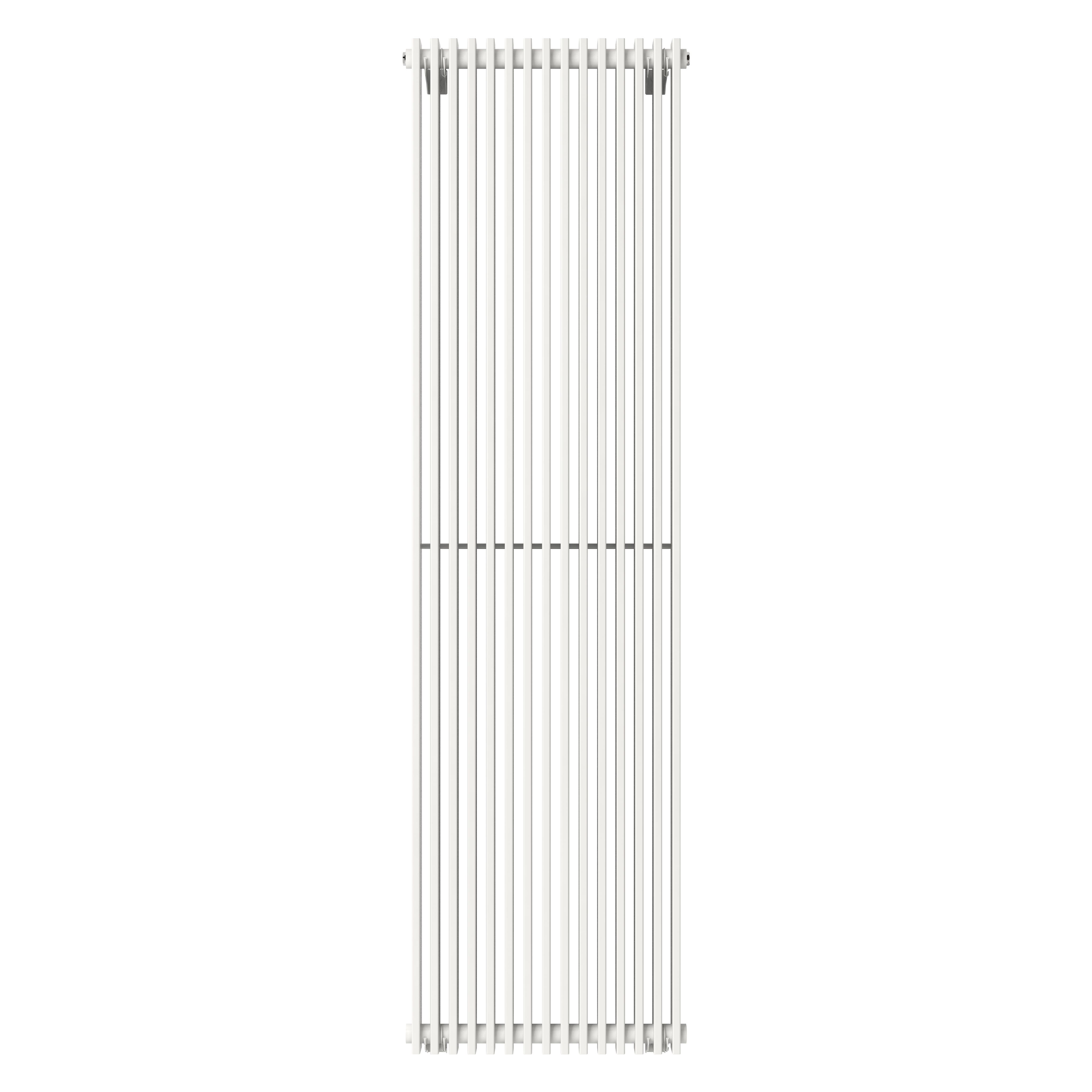 GoodHome Kensal White Vertical Designer Radiator, (W)500mm x (H)1800mm