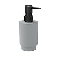 GoodHome Kina Matt High rise grey Polystyrene (PS) Freestanding Soap dispenser