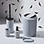 GoodHome Kina Matt High rise grey Polystyrene (PS) Freestanding Soap dispenser