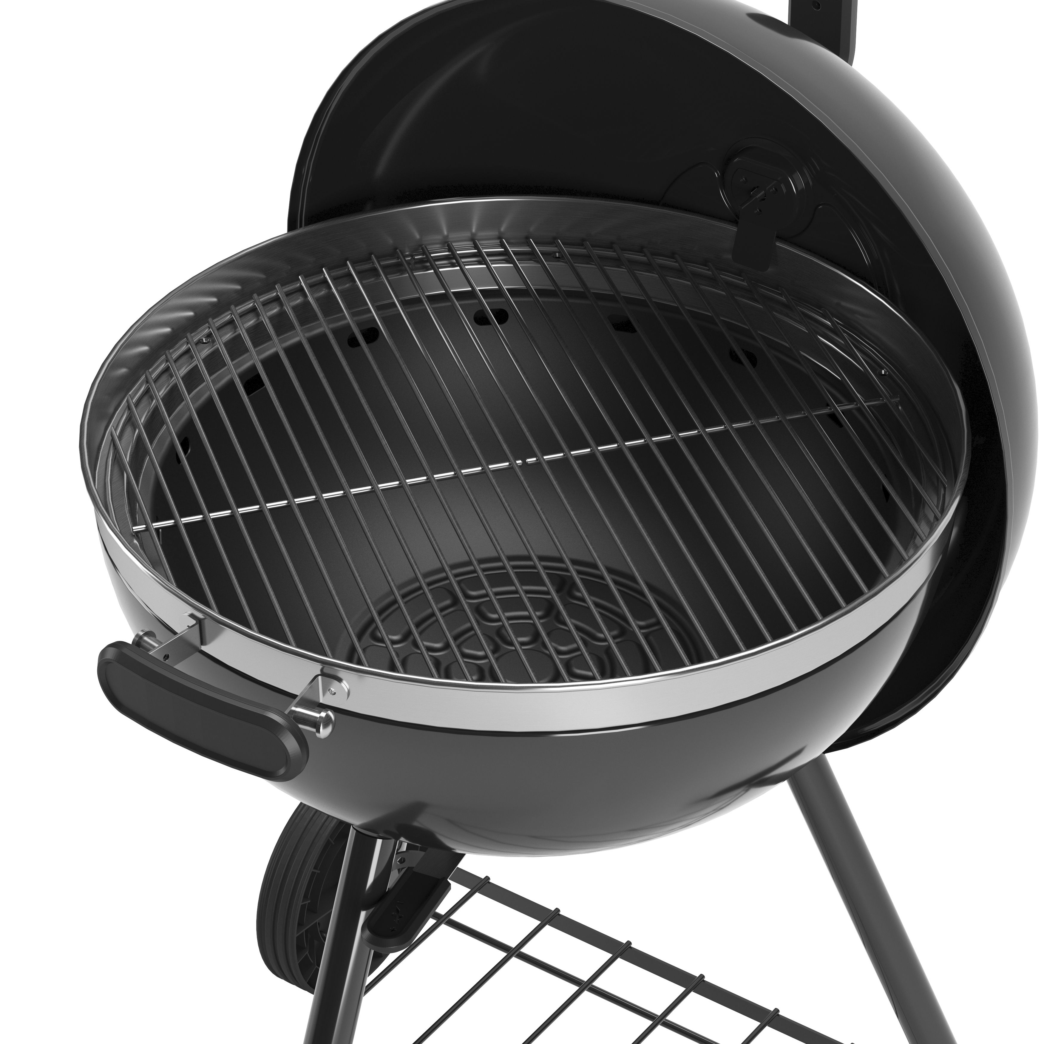 GoodHome Kiowa Black Charcoal Barbecue