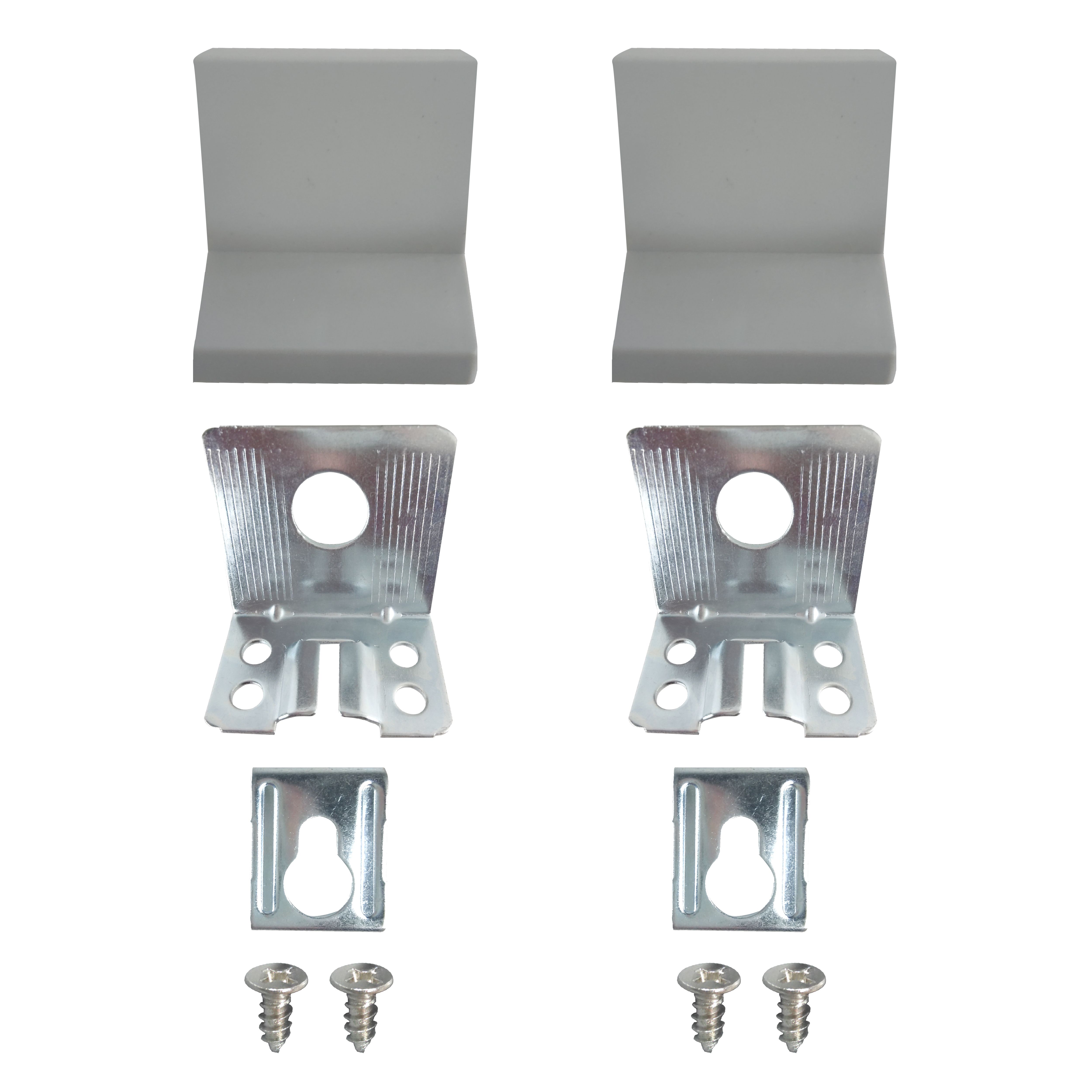 GoodHome Konnect 10 piece Wall Fixing kit