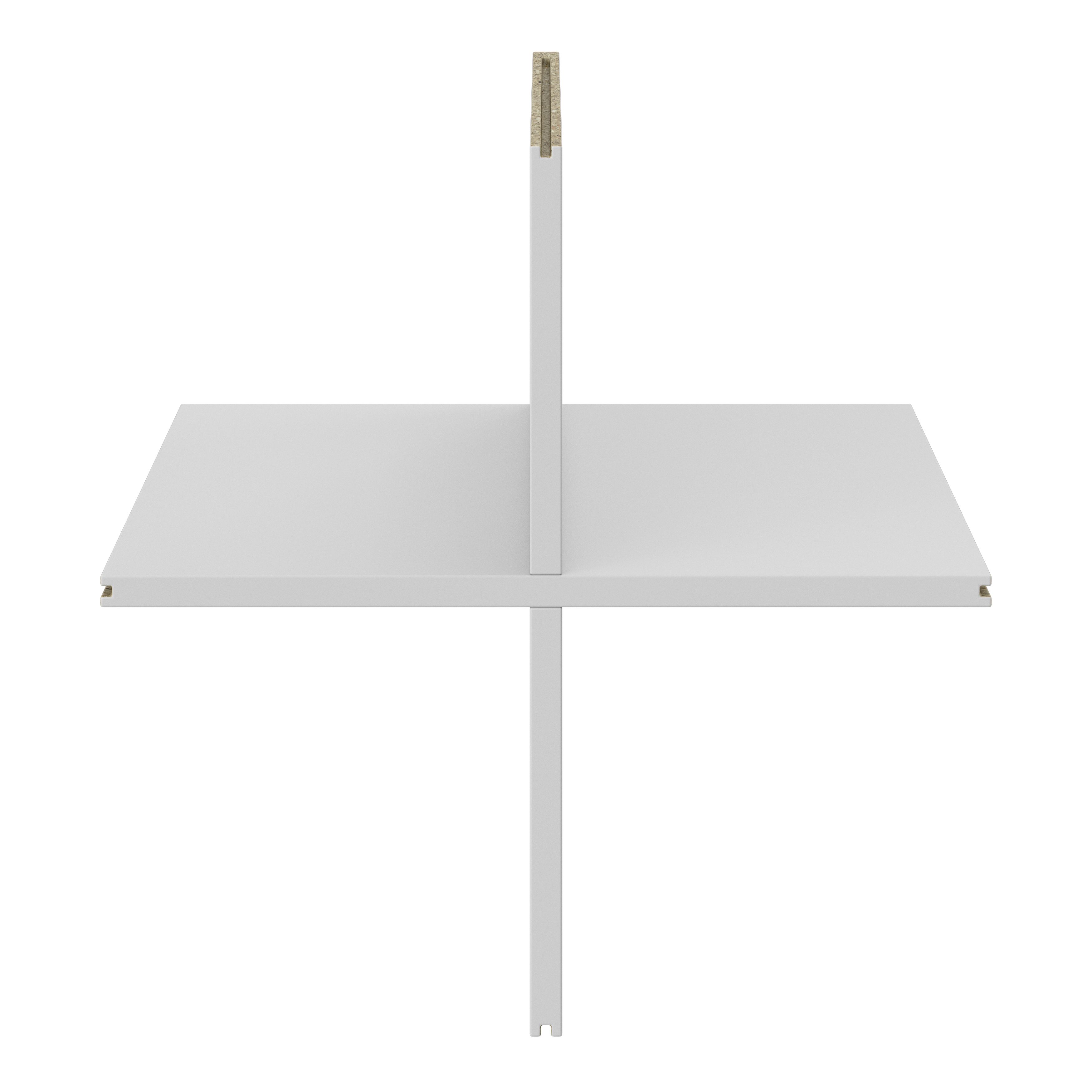 GoodHome Konnect Light grey Divider (D)315mm (W)330mm
