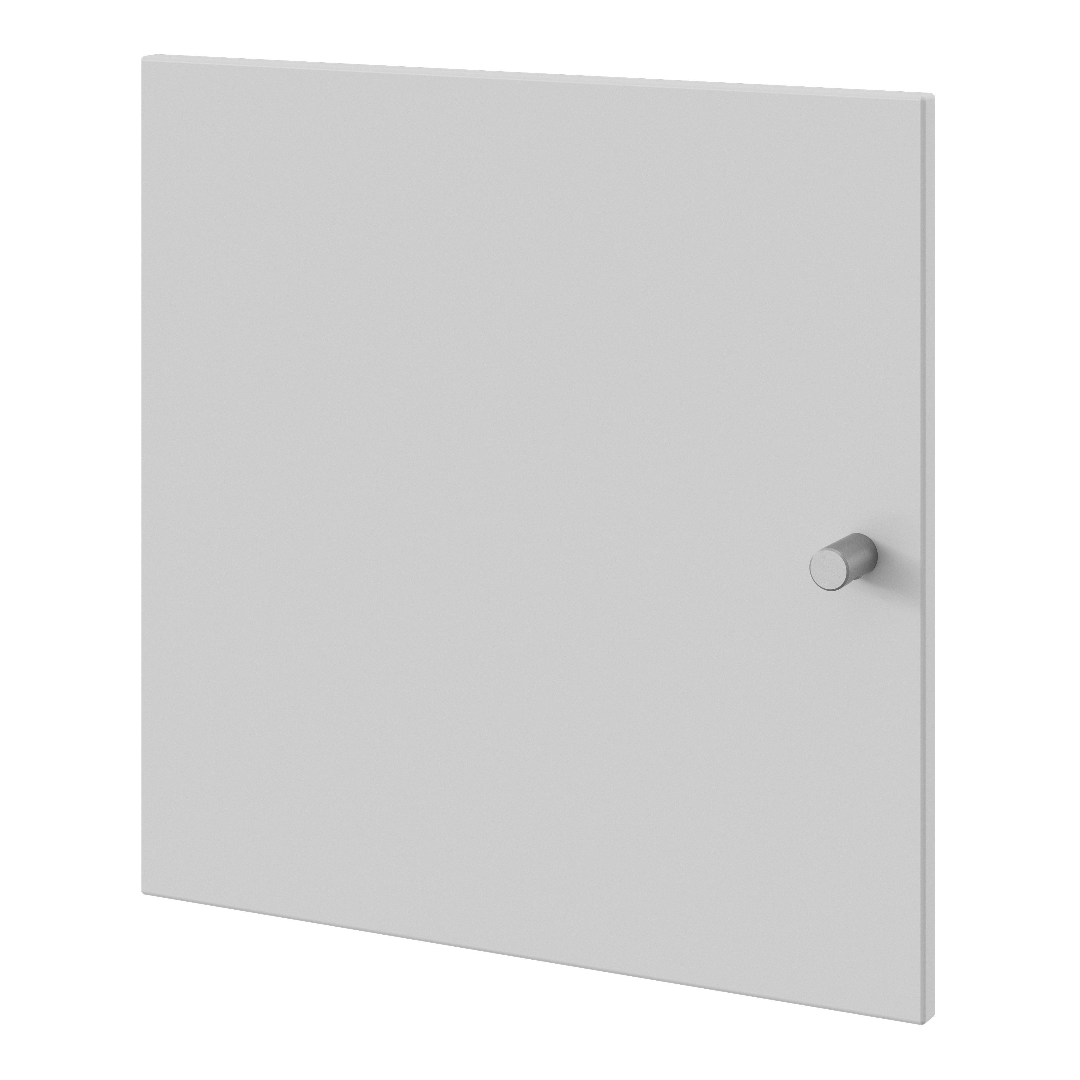 GoodHome Konnect Matt light grey Modular Cabinet door (H)329mm (W)329mm