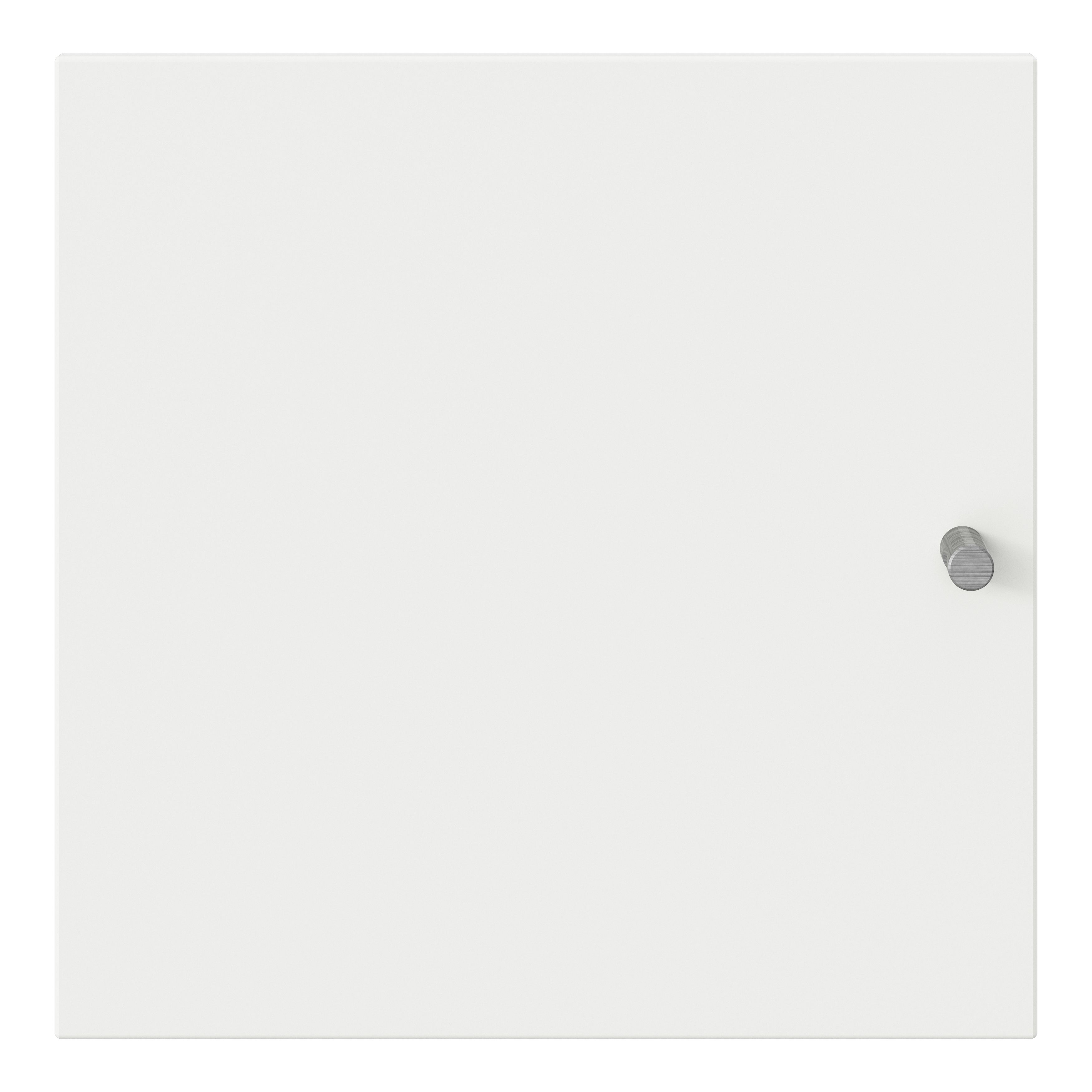 GoodHome Konnect Matt white Modular Cabinet door (H)329mm (W)329mm
