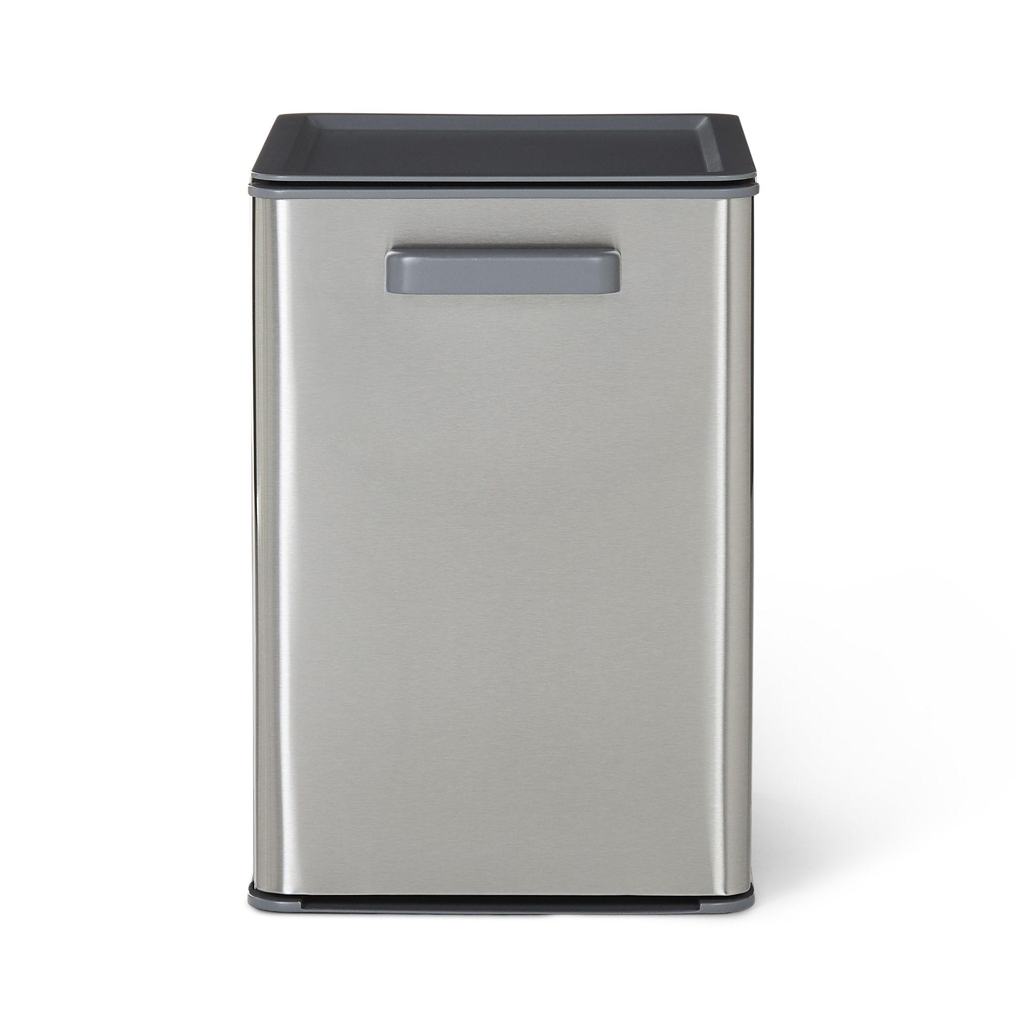 GoodHome Kora Anthracite Integrated Kitchen Pull-out bin, - 13L