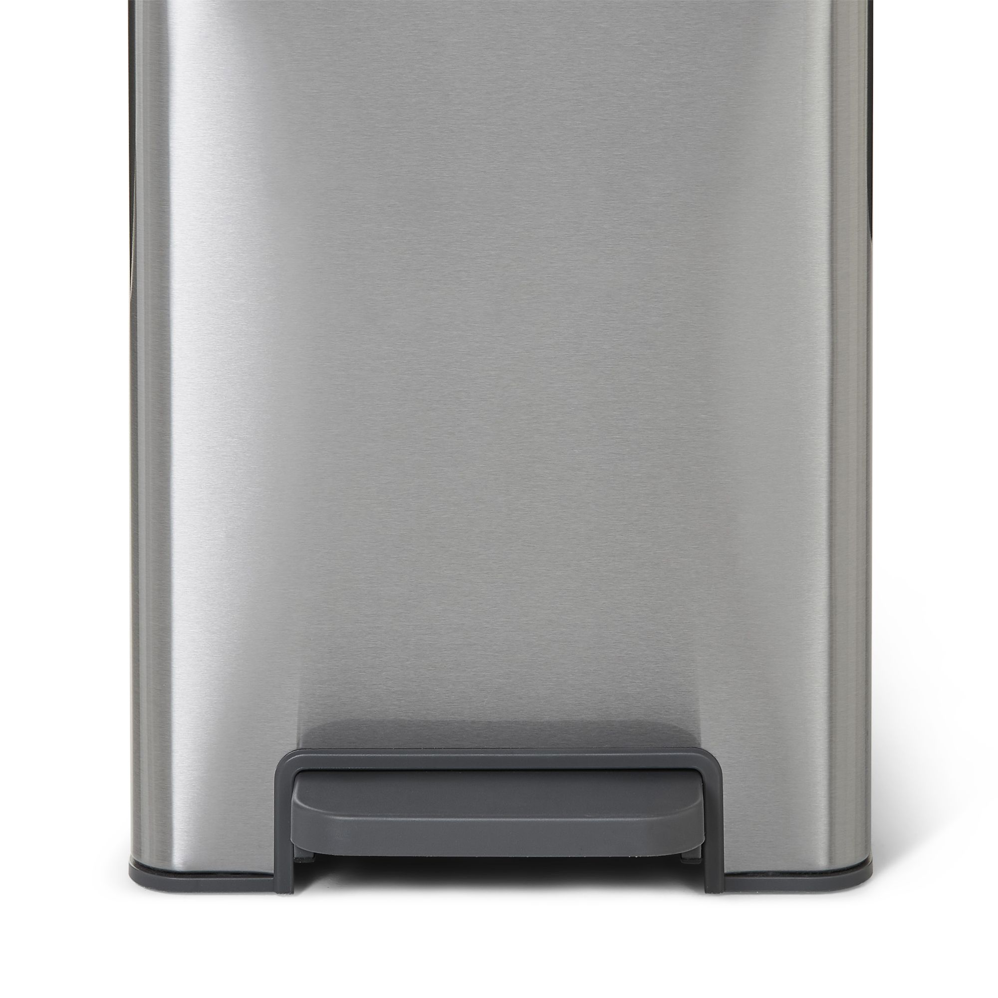 GoodHome Kora Anthracite Metal Pedal Bin - 14L