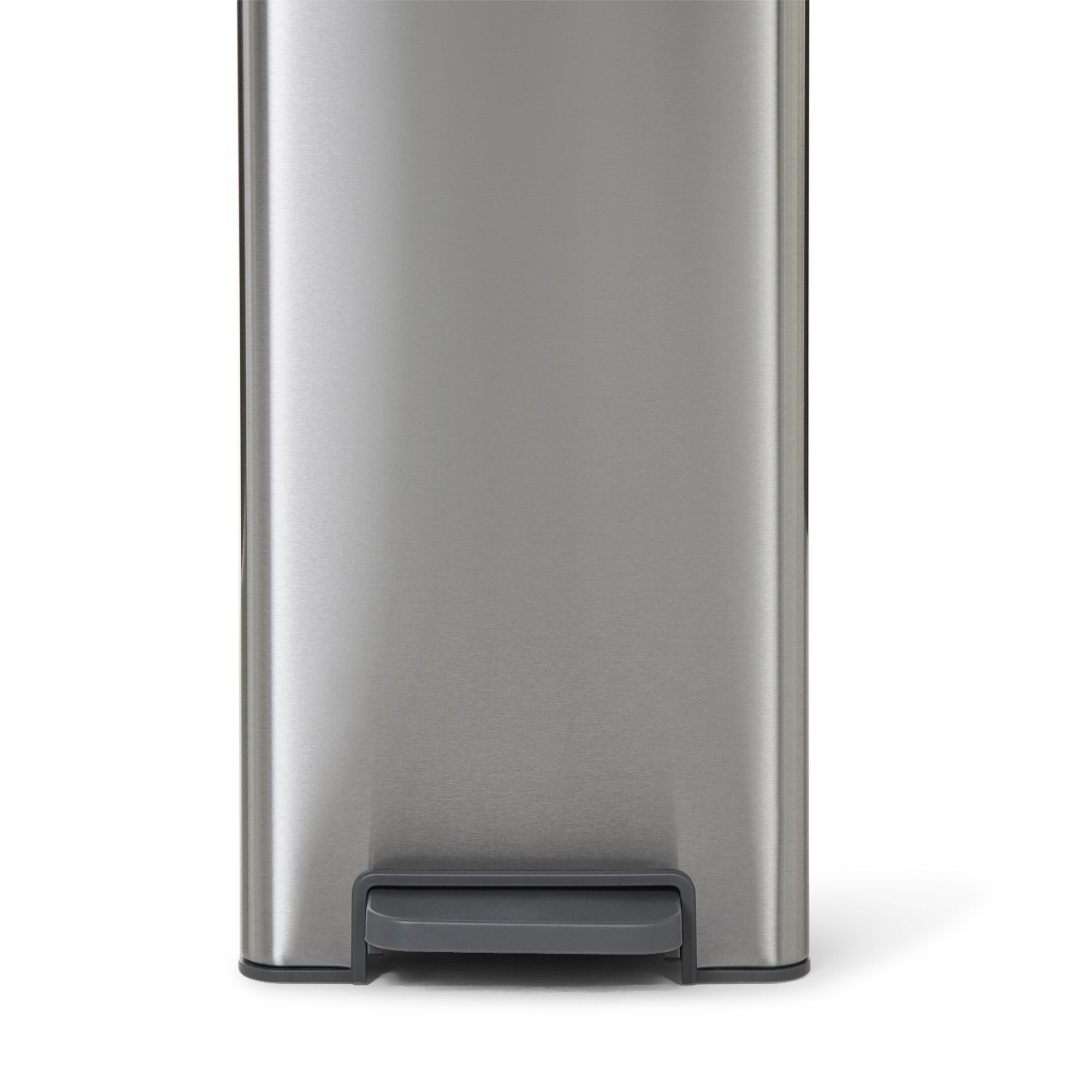 GoodHome Kora Anthracite Metal Pedal Bin - 30L