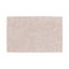 GoodHome Koros Blush pink Cotton Anti-slip Bath mat (L)800mm (W)500mm