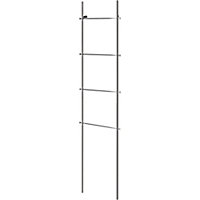 GoodHome Koros Chrome effect Chrome-plated Wall-mounted Towel ladder (W)460mm