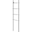 GoodHome Koros Chrome effect Chrome-plated Wall-mounted Towel ladder (W)460mm