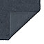 GoodHome Koros Midnight blue Cotton Anti-slip Pedestal mat (L)450mm (W)500mm