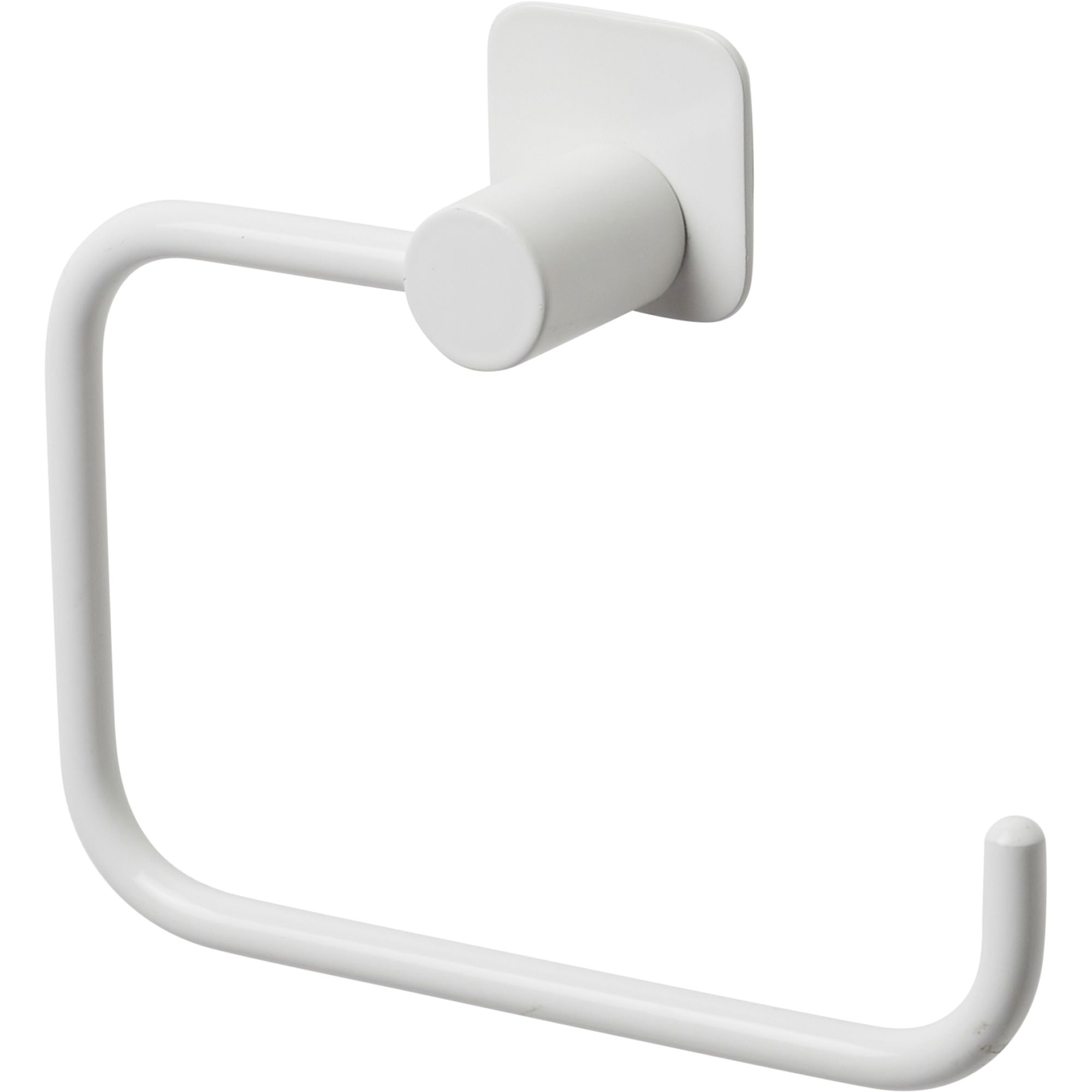 GoodHome Koros White Wall-mounted Toilet roll holder (W)153mm