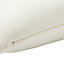 GoodHome Kosti Cream Plain Indoor Cushion (L)60cm x (W)60cm