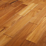 GoodHome Krabi Blonde Teak Solid wood Solid wood flooring, 1.296m² Pack