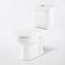 GoodHome Lagon White Close-coupled Toilet with Soft close seat