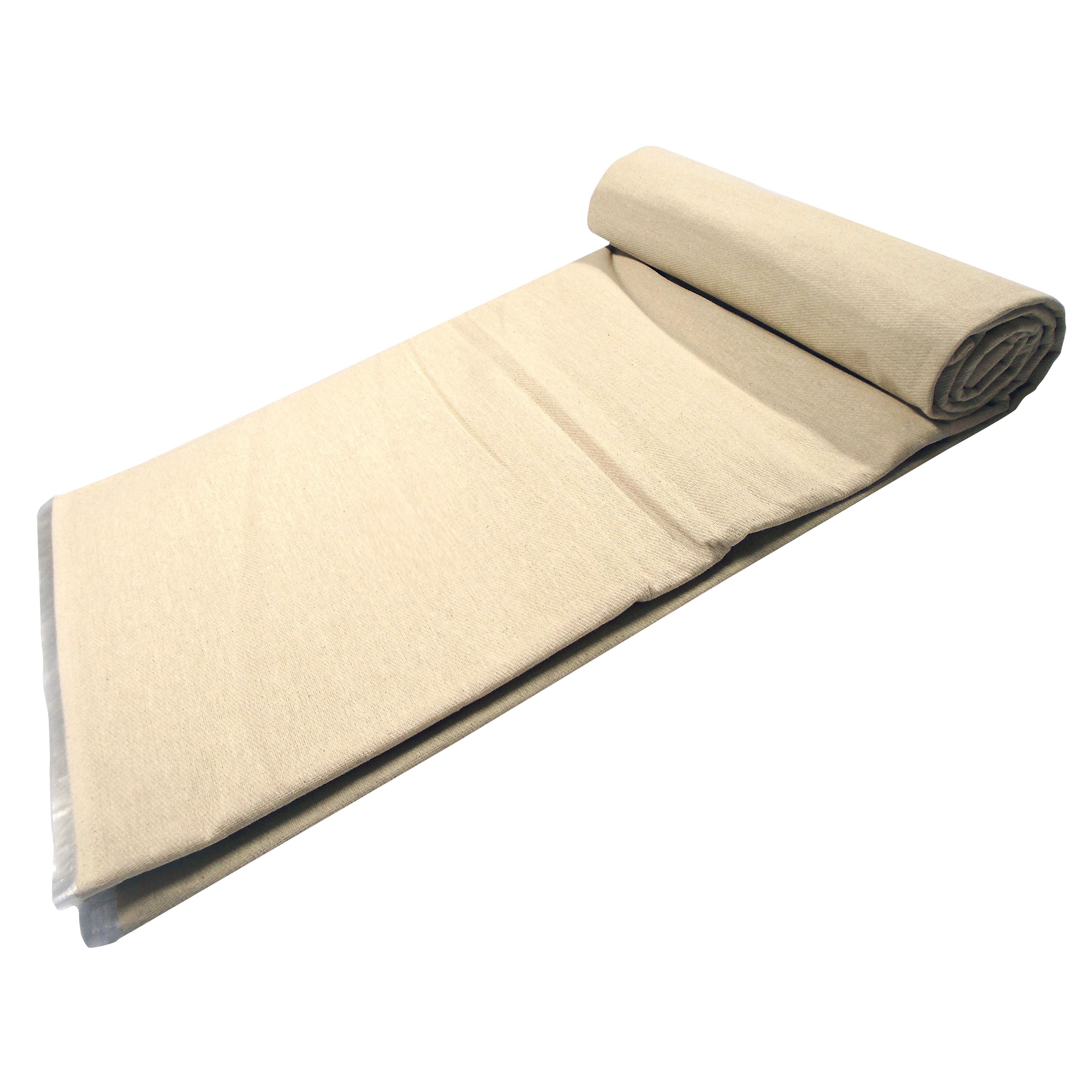 GoodHome Laminated Cotton Dust sheet, (L)4m, (W)3m