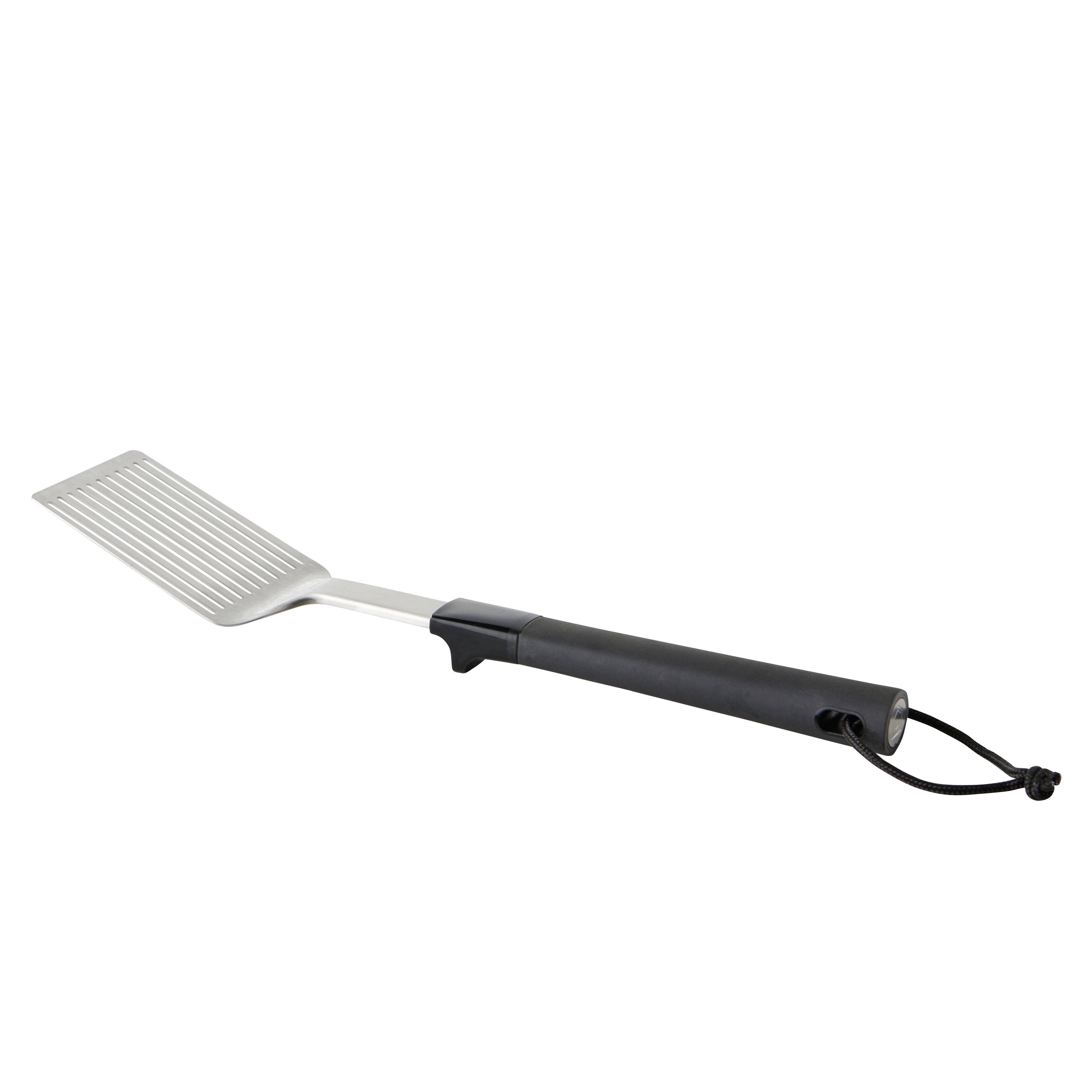GoodHome Large Silver effect Stainless steel Grill spatula