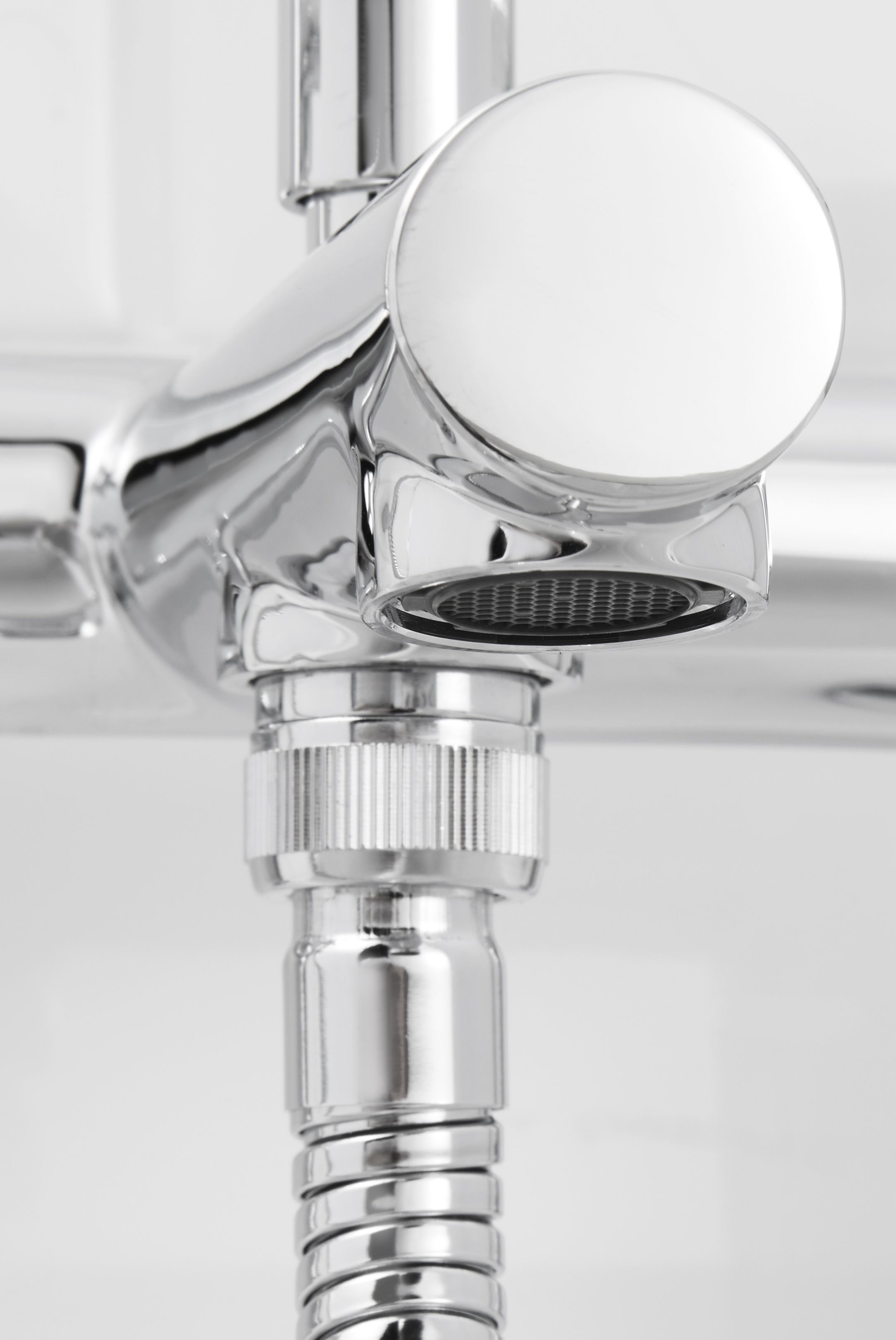 GoodHome Lazu Combi boiler, gravity-fed & mains pressure water systems Ceramic Shower mixer Tap