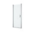 GoodHome Ledava Minimal frame Chrome effect Clear glass Pivot Shower Door (H)195cm (W)80cm