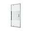 GoodHome Ledava Minimal frame Chrome effect Mirror Strip Half open pivot Shower Door (H)195cm (W)90cm