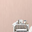 GoodHome Lery Pink Glitter effect Pleated Textured Wallpaper
