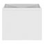 GoodHome Levanna Compact Matt White Single Wall-mounted Bathroom Cabinet (H)48cm (W)60cm