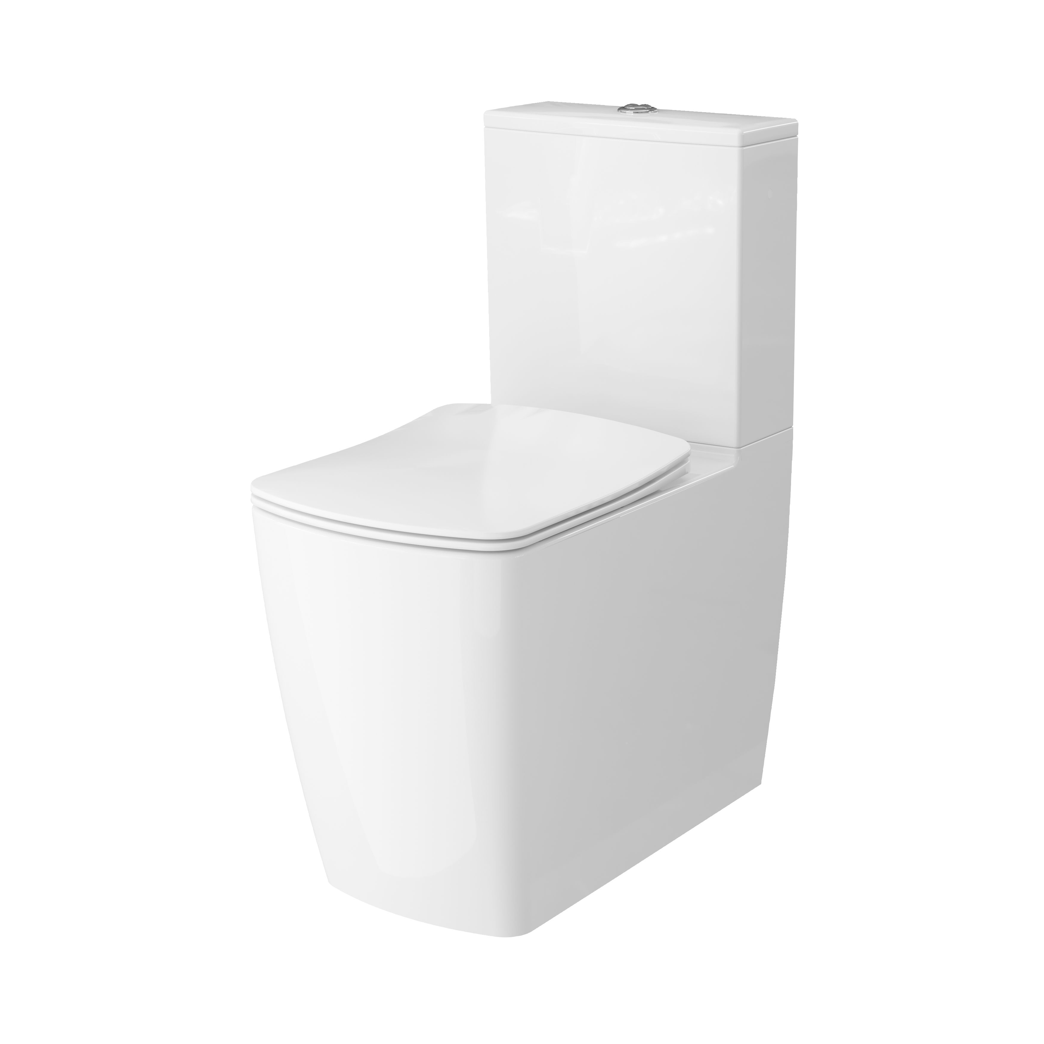 Grohe Start Edge - Conjunto de inodoro completo con cisterna y asiento  softclose, rimless, blanco alpino 39951000