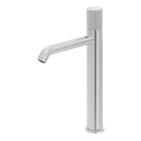 GoodHome Levanna XL Gloss Chrome effect Round Manual Basin Mixer Tap