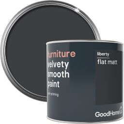 GoodHome Liberty Flat matt Furniture paint, 500ml
