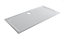 GoodHome Limski White Rectangular Shower tray (L)160cm (W)70cm (H)2.8cm