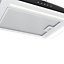 GoodHome LinkSense GHCG60LKSS Glass Curved Cooker hood (W)59.8cm - Brushed stainless steel effect