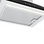 GoodHome LinkSense GHCG90LKSS Glass Curved Cooker hood (W)89.8cm - Brushed stainless steel effect