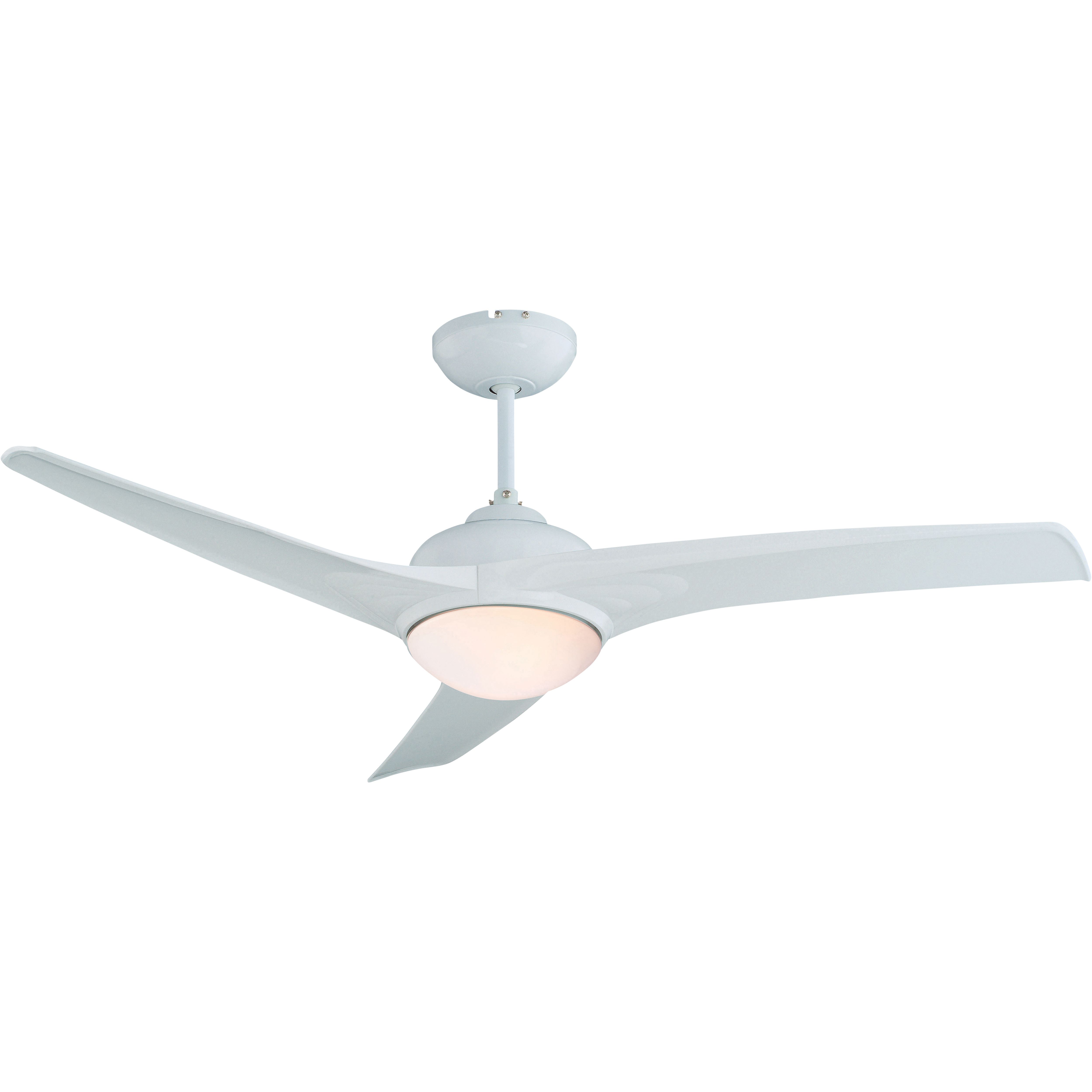 GoodHome Linto Modern White Ceiling fan light