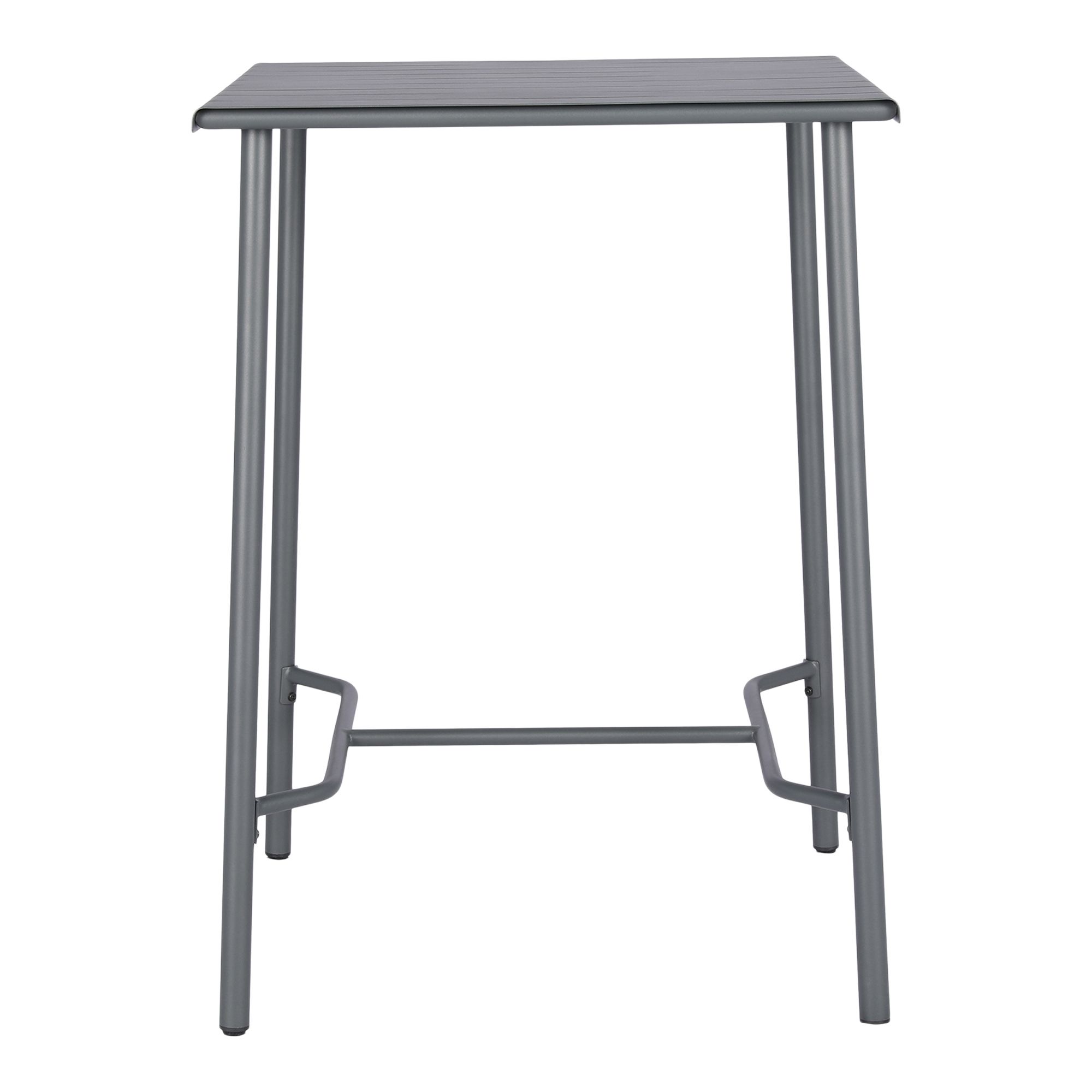 GoodHome Lithari Metal Grey 2 seater Square Cocktail table