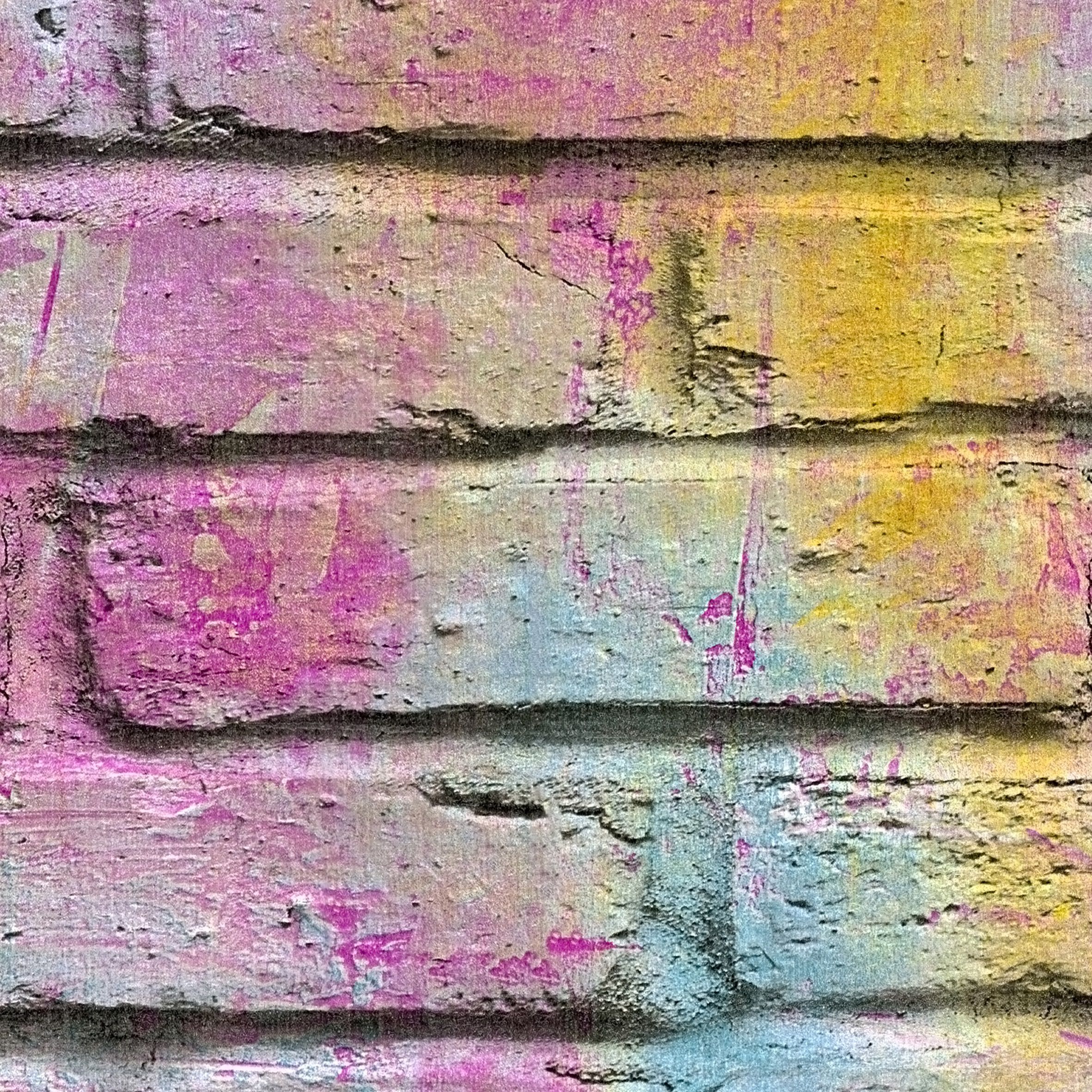 GoodHome Lokta Multicolour Brick effect Brick Textured Wallpaper